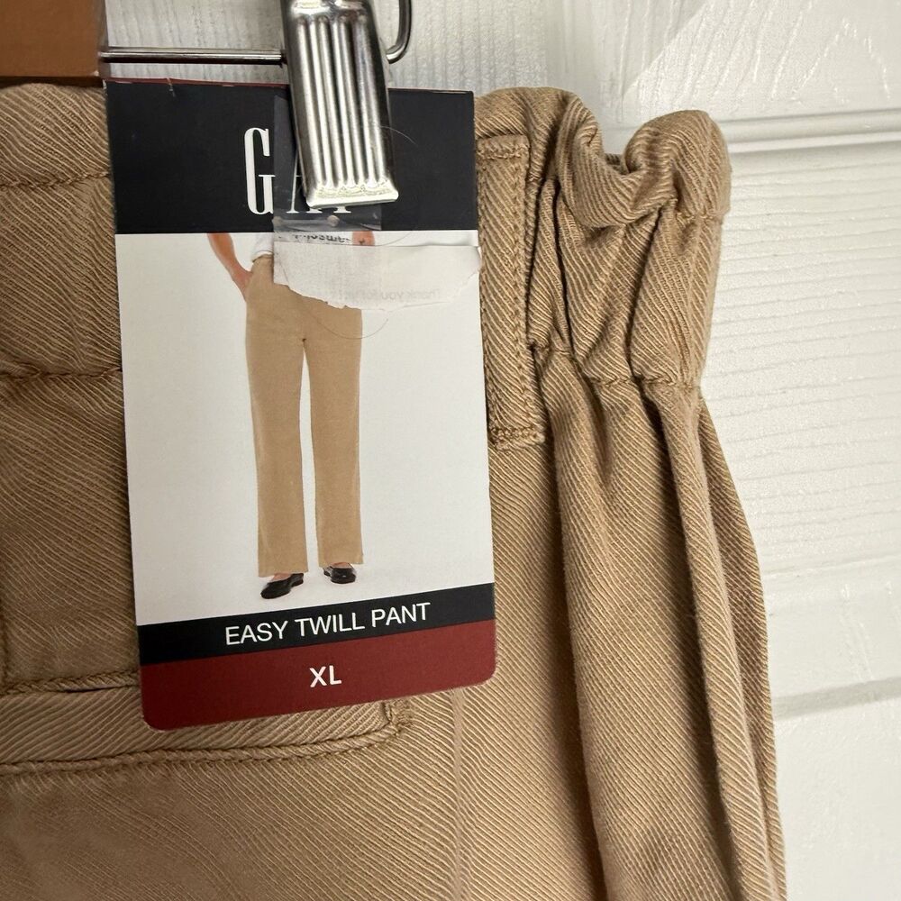 Gap Women's Relaxed Fit Straight Leg Easy Twill Pant Size XL NWT - Picture 12 of 16